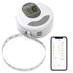 RENPHO Metro Sarta Smart a Nastro Digitale, Misurazione Bluetooth, Perdita di Peso, Aumento Muscolare, Retrattile, Misura Delle Circonferenze Del Corpo