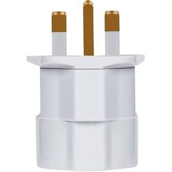 Adattatore da spina inglese a Schuko 13A, connessione sicura ed efficiente per elettrodomestici, ideale per viaggi e uso domestico.