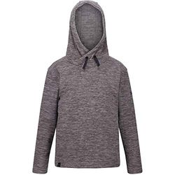 Regatta Junior À Capuche Keyon Polaire, Fleece Unisex Bambini, Rock Grey, FR : S (Taille Fabricant : 3-4)