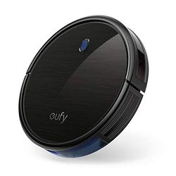 eufy Robot Aspirador RoboVac 11S (Slim) con BoostIQ, superdelgado, Fuerte Fuerza de succión de 1300 Pa, aspiradora robótica autocargable, Ideal para propietarios de Mascotas (reacondicionado)