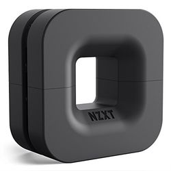 NZXT Puck - Cable Management and Headset Mount - Compact Size - construção de silicone - Powerful Magnet for Case Mounting - Black