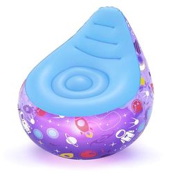 Fauteuil gonflable enfant à LED Astro Glow™ 72 cm x 72 cm x 64 cm