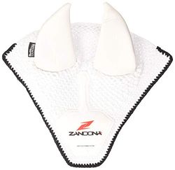 Zandonà AFS Soundless Ear Cap, Protection for Horses No Gender, E9095Weflwe, Bianco, Full