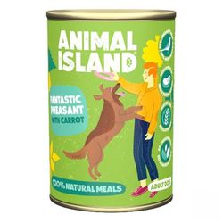 Cibo umido ANIMALE ISLAND Faisan con carote cervo Fagiano 400 g - Marca: ANIMAL ISLAND - EAN: 5904358590372