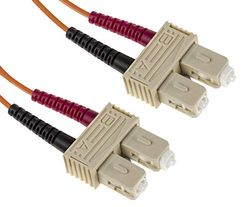 RS PRO LWL-kabel 10m Multi Mode Oranje SC 62.5/125μm