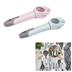 Pretty Pastels BPA Free Luxury Kitchen Tools & Gadgets, Easy Use, Easy Hang & Store (Bottle & Jar Opener)