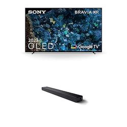 Sony BRAVIA XR | XR-77A80L | OLED | 4K HDR | Google TV | ECO PACK | BRAVIA CORE PlayStation5 | Metal Flush Surface Design HT-A3000 - Soundbar TV bluetooth a 3.1. canali