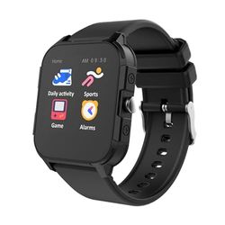 Smartwatch Cool Junior Silicone Nero (Salute, Sport, Sonno, IP68, Giochi)