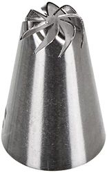 ibili Blomma rörmunstycke, rostfritt stål, silver, 6 x 3 x 3 cm