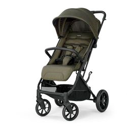 Inglesina Zenit kinderwagen, groen, compact, geschikt tot 22 kg, wielen met vering, brede zitting, exclusief van Amazon