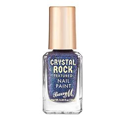 Barry M Crystal Rock Textured Nail Paint In Blue Sapphire, 10 ml