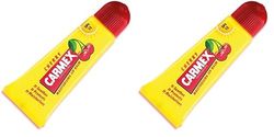 Carmex Spf15 Cherry Moisturising Lip Balm, 10g (Pack of 2)