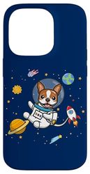 Funny Cartoon Kawaii Kids Space Astronaut Red Bostie Lover Case for iPhone 14 Pro