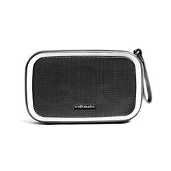 Smpl Enceinte Bluetooth sans fil - Audio Hi-Fi avec basses intenses, Son stéréo supérieur, microphone intégré, 28W, étanche à l’eau IPX7, autonomie de 12h, portée Bluetooth 20m - Noir