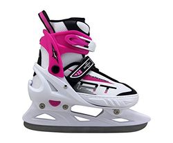 Kounga Senhai Patins de Hockey sur Glace pour Femmes, Blanc, X-Small/Size 29-32