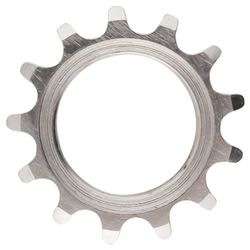 Accessoriez Track Sprocket - Silver, 14T x 1/8