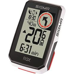 Sigma GPS Rox 2.0 White Main Mixte, Blanc, Taille Unique