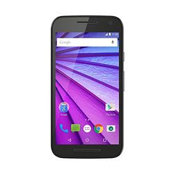 moto G 3. generation smarttelefon (12,7 cm (5 tum) pekskärm, 16 GB minne, Android 5.1.1) svart