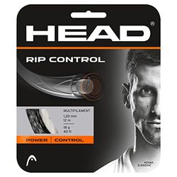 HEAD Unisex vuxen RIP Control Set Tennisstring, svart, 17