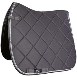 HKM Romy B9600 Tapis de selle pour dressage Anthracite