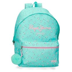 Pepe Jeans Nora Mochila para portátil 13,3" Azul 31x44x17,5 cms Poliéster by Joumma Bags