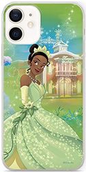 ERT GROUP mobile phone case for Apple Iphone 12 Mini original and officially Licensed Disney pattern Tiana 001 optimally adapted to the shape of the mobile phone, case made of TPU