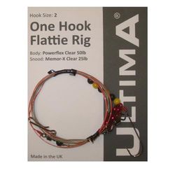 Ultima Flattie Rig - 1 haak - maat 2