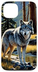 Accesorios para teléfono Wolf Nature Art - Vida Silvestre Carcasa para iPhone 13