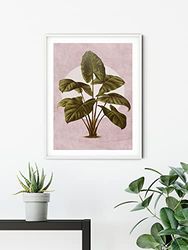 Komar Quadro da parete Créatures Végétales – Dimensioni: 50 x 70 cm – Poster artistico, decorazione per soggiorno, camera da letto (senza cornice)