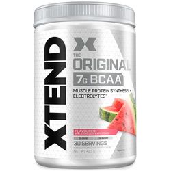 Poudre XTEND Original aux BCAA - pastèque | complément alimentaire aux acides aminés ramifiés | 7 g de BCAA + électrolytes pour récupération et hydratation | 30 portions