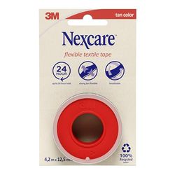 Nexcare Elastyczna taśma tekstylna, 4,2 m x 12,5 mm, 1 rolka/opakowanie