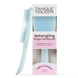 Tangle Teezer Ultimate Detangler Brush, Dry & Wet Hair Brush, Reduces Breakage for Colour-Treated, Fine, & Fragile Hair Types, Large, Seafoam Blue