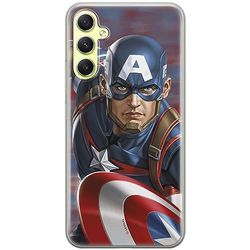 ERT GROUP custodia per cellulare per Samsung A34 5G originale e con licenza ufficiale Marvel, modello Capitan America 022 adattato in modo ottimale alla forma dello smartphone, custodia in TPU
