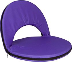 Trademark Innovations Siège de Stade inclinable Portable Multi-Usage réglable, Polyester, Violet, 1 Count (Pack of 1)