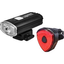 Lighthouse Torches L/HEBIKEFRR LED Bike Light Set - 150Lm - Rechargeable