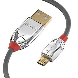 Lindy 36652 Câble USB 2.0 Type A vers Micro-B 2 M