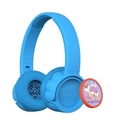 Kekz Starter set Drix Blu: cuffie per biscotti con chip audio Cookie Crew (cuffie per bambini dai 3 anni in su, cuffie da viaggio, adatte per viaggiare e a casa. Senza download, senza telefono