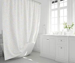 Bonamaison Digitally Printed Shower Curtain, 1 Piece 150x200 Cm - Designed And Manufactured in Turkey