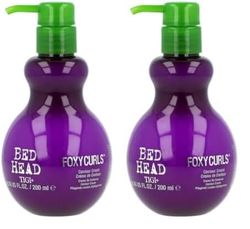 Bed Head by TIGI | Crema capelli ricci Foxy Curls | Prodotti anticrespo per capelli definiti | Ideale per capelli ricci e mossi | 200ml (Confezione da 2)