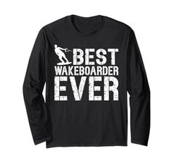Wakesurfing - Mejor Wakeboarder de todos los tiempos Manga Larga