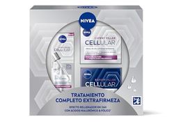 NIVEA Rutine Antietà Cellular Expert Filler, set di creme riempitive, confezione regalo con crema da giorno con FP30 (1 x 50 ml), crema da notte (1 x 50 ml) e siero con pipetta (1 x 30 ml)