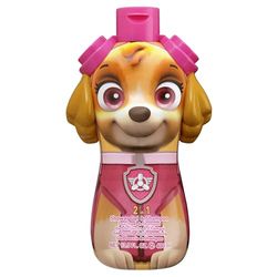 Paw Patrol Sky 2-in-1 Shower Gel & Shampoo for Kids & Adults – Vegan, 90% Natural Ingredients, 3D, Paraben Free, Dermatologically Tested, Gentle Hair & Body Wash for children Ages 3+, 400ml