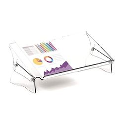 Fellowes Clarity Adjustable Document Holder and Support - Holds A4 & A3 Documents