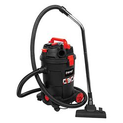 Trend stofafzuiger voor nat en droog gebruik, M-klasse 1200W 230V Eurostekker, 25 liter droge en 17 liter natte capaciteit, T33A/EURO