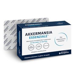 Akkermansia Essenziale per l’Intestino - 30 Miliardi di Batteri Pastorizzati per Capsula - 30 Capsule
