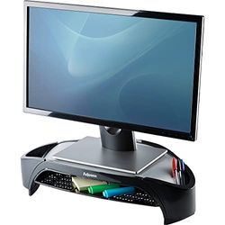 Fellowes 8020801 Supporto Monitor Schermo Piatto Plus Smart Suites, Nero