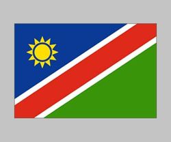 Supportershop-gagliardetto Unisex Namibia, Verde, 150 x 90 cm