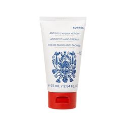KORRES ALMOND OIL & VITAMIN C - Crema mani anti-spot SPF 15, con vitamina C e olio di mandorle, contro macchie di pigmento, vegano, 75 ml