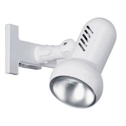 Eglo Manhattan Candeeiro de leitura de pinça, candeeiro para cama e secretária, iluminador de pinça de metal e plástico em branco, foco de pinça, luz com casquilho E27