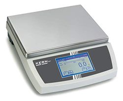 KERN WIMH60 Balanza de Mesa FKT L, Ámbito de Pesaje 0-60 Kg, Graduación 1 gr, Linealidad (G): ±2